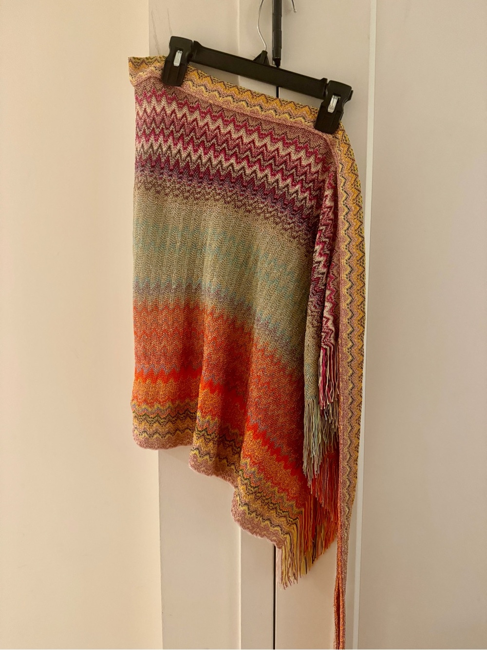 Missoni Chevron Knit Sarong - Pink, Orange, Green